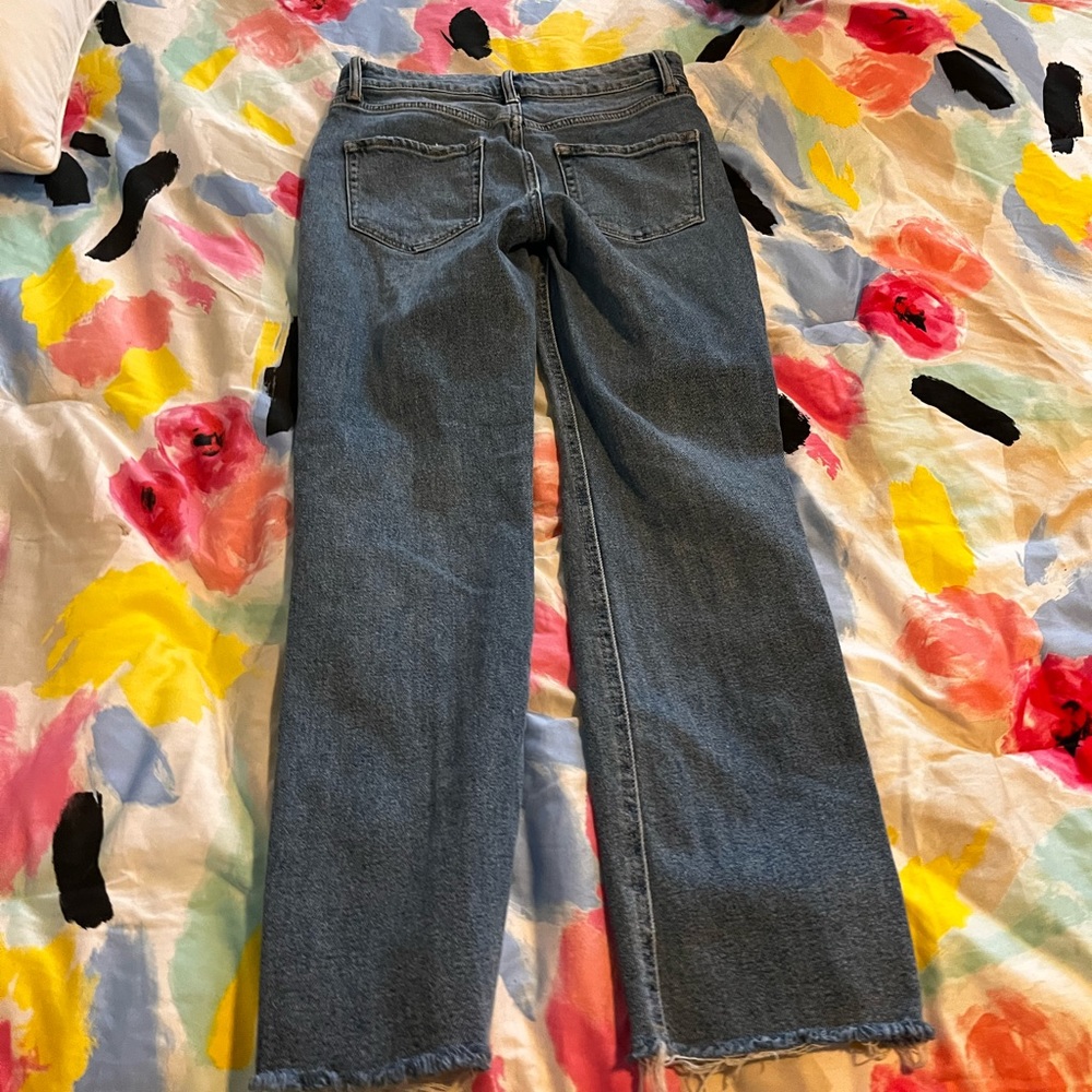 Wild Fable Super Distressed, Button Fly Straight Leg Jeans. Sz. 00. - Picture 2 of 3